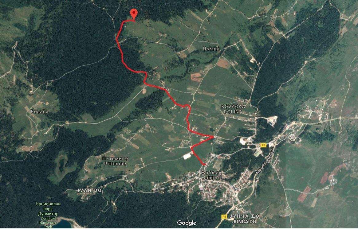 Homestay Djerkovic Zabljak  Bagian luar foto